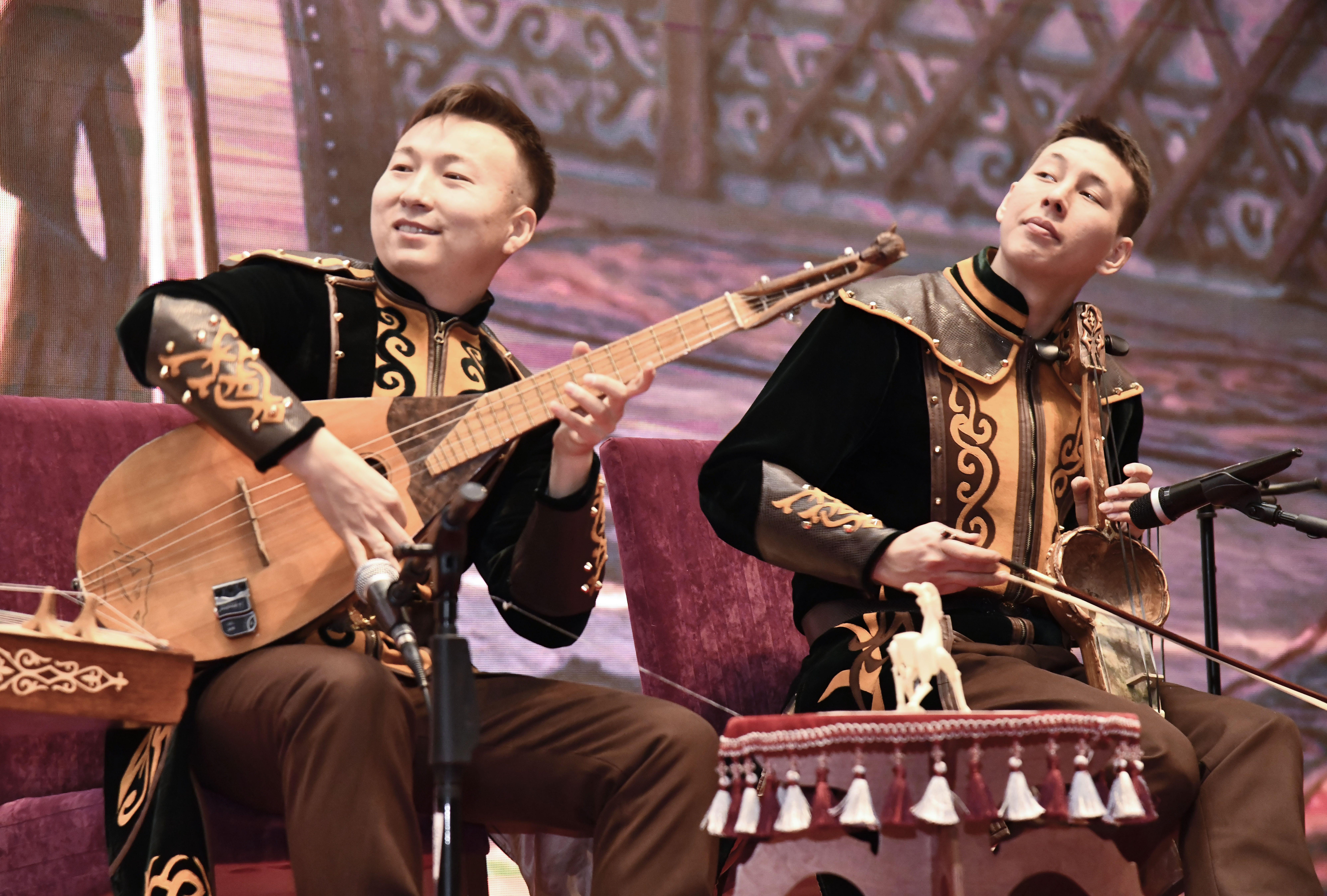 Прошла музейная лекция-концерт «Казахские национальные музыкальные инструменты»