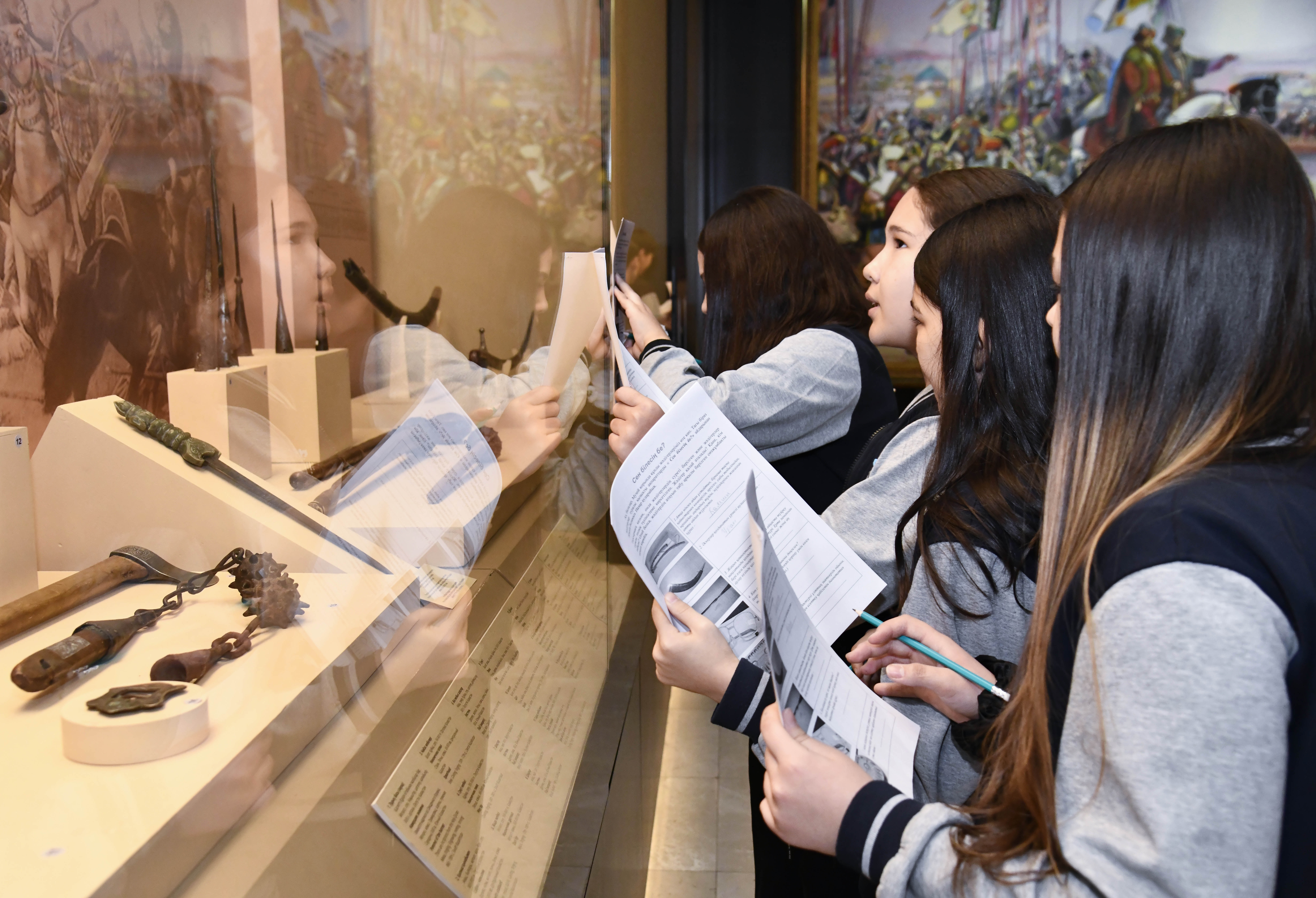 Проведен квест-урок «Национальные ценности – наследие»