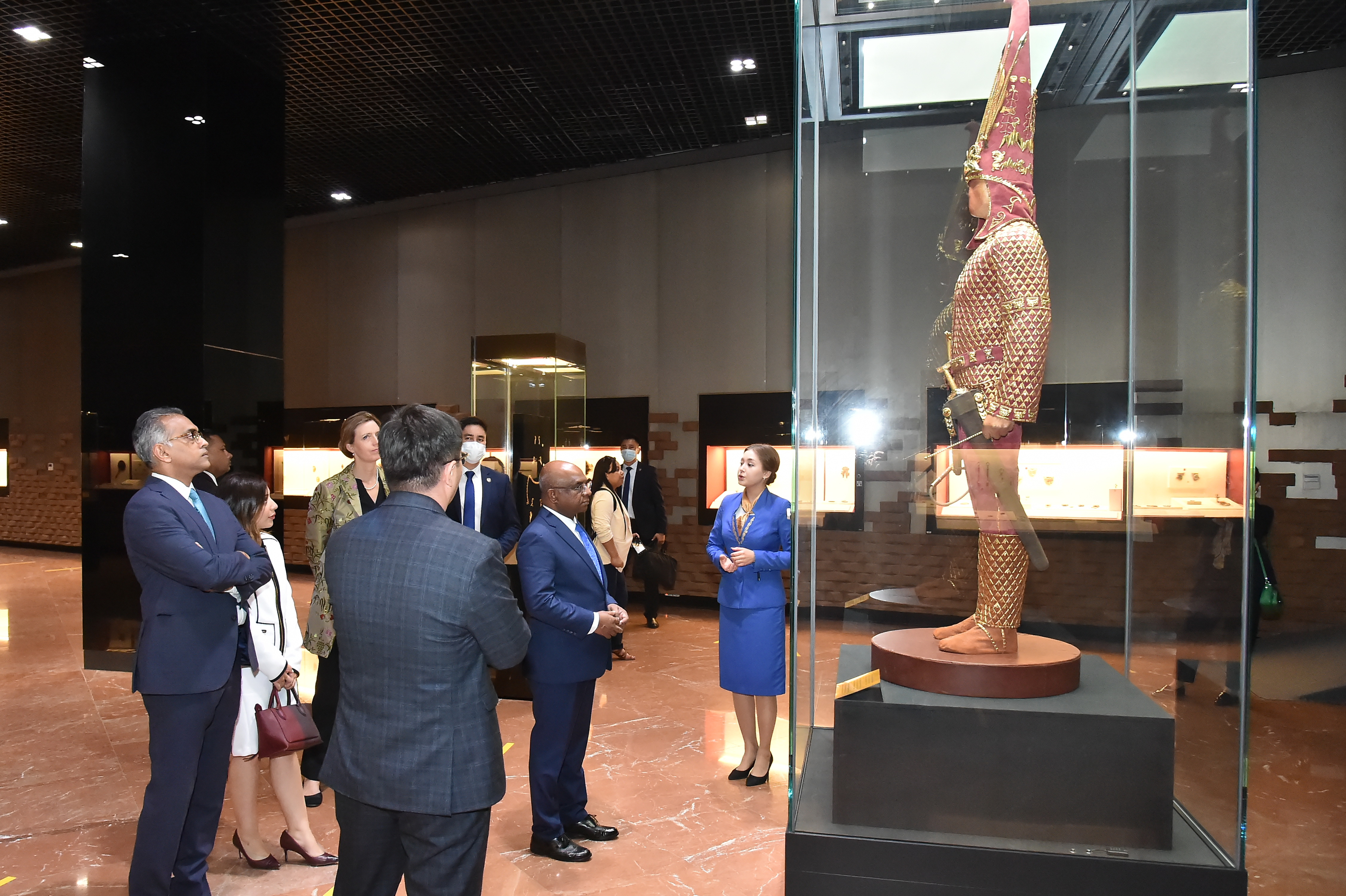 Национальный музей РК посетил Председатель Генеральной Ассамблеи ООН Абдулла Шахид