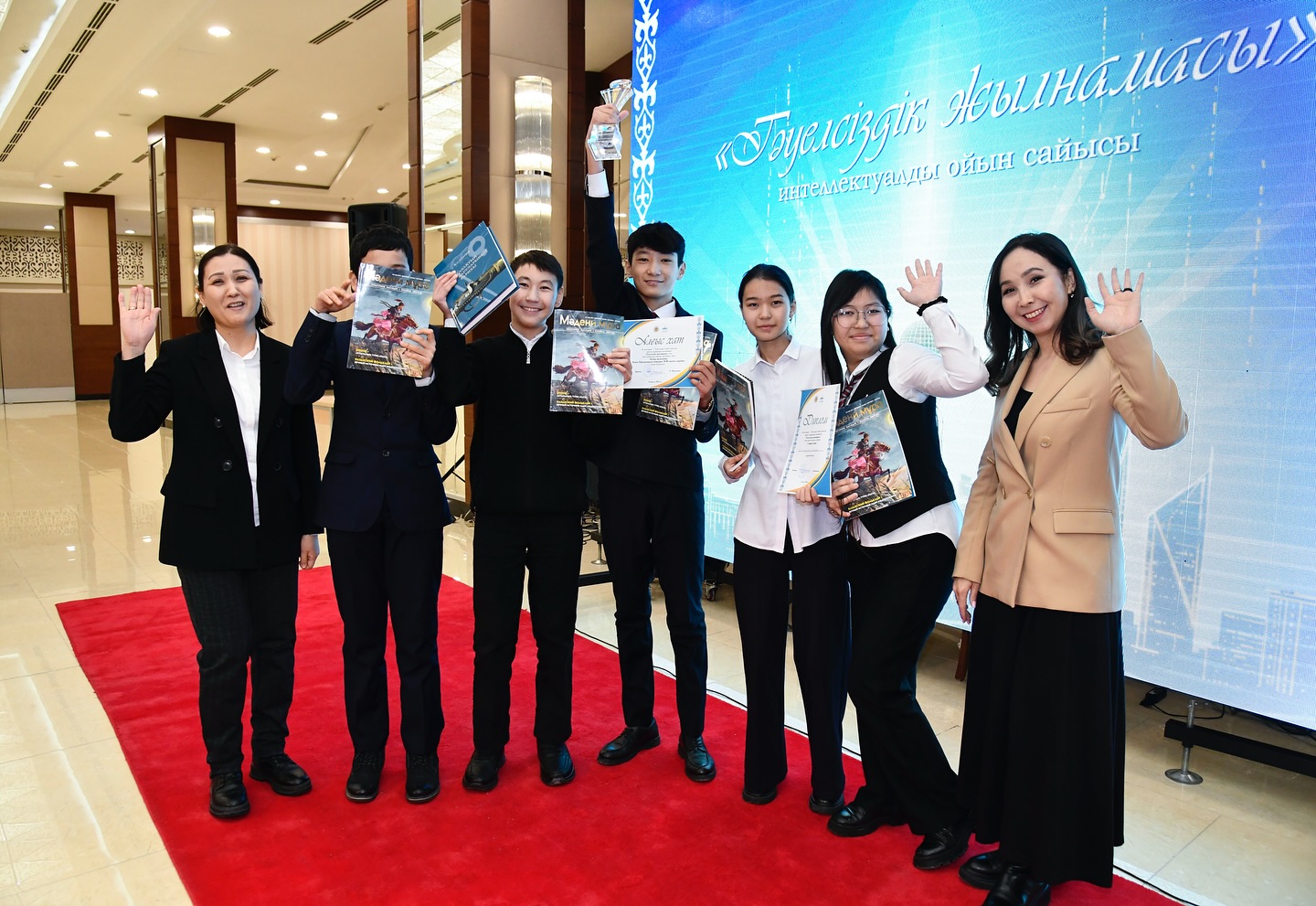 Проведён интеллектуальный конкурс «Хроника Независимости»