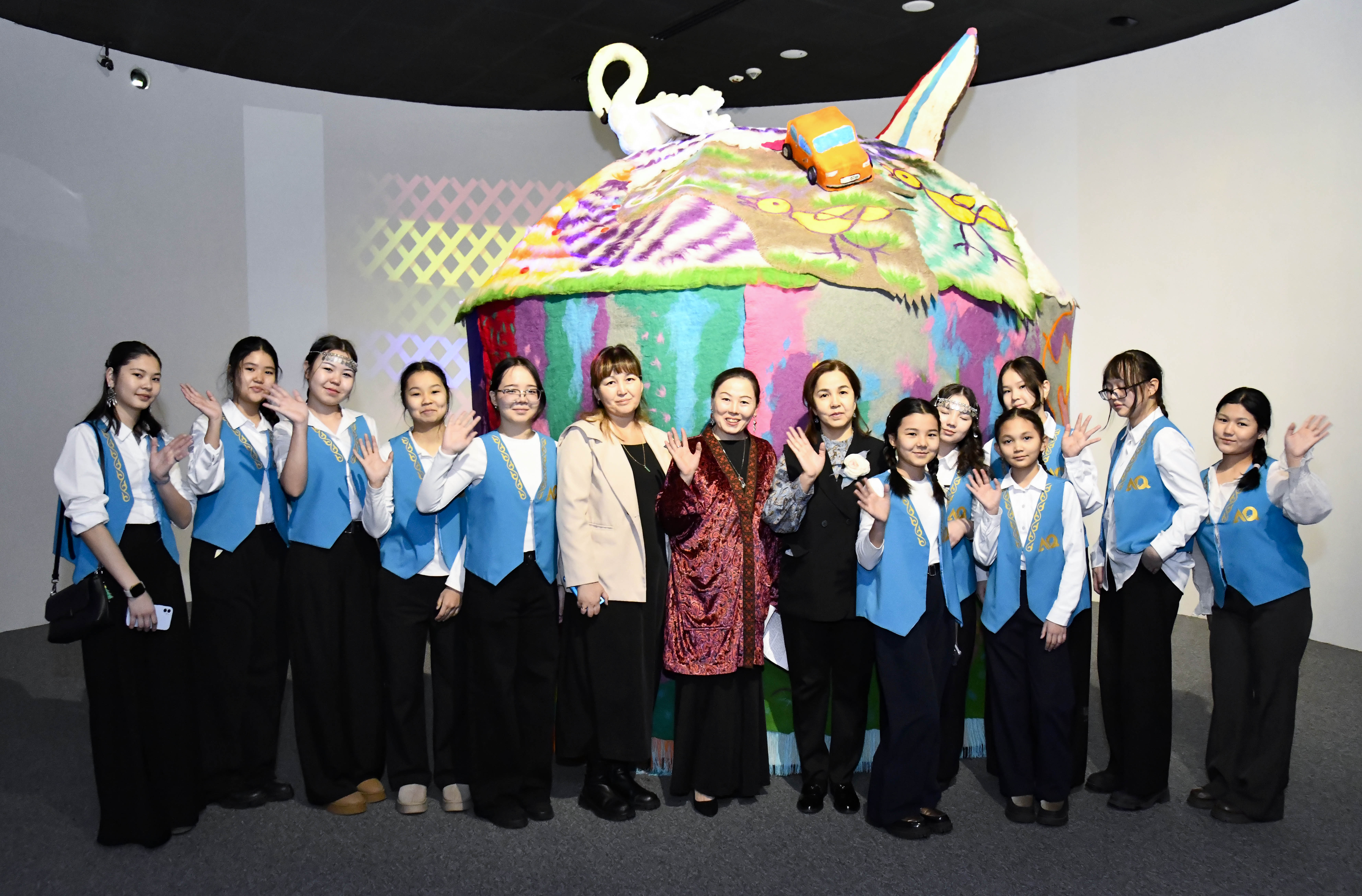 Был организован мастер-класс «Путь к счастью – в умелых руках»