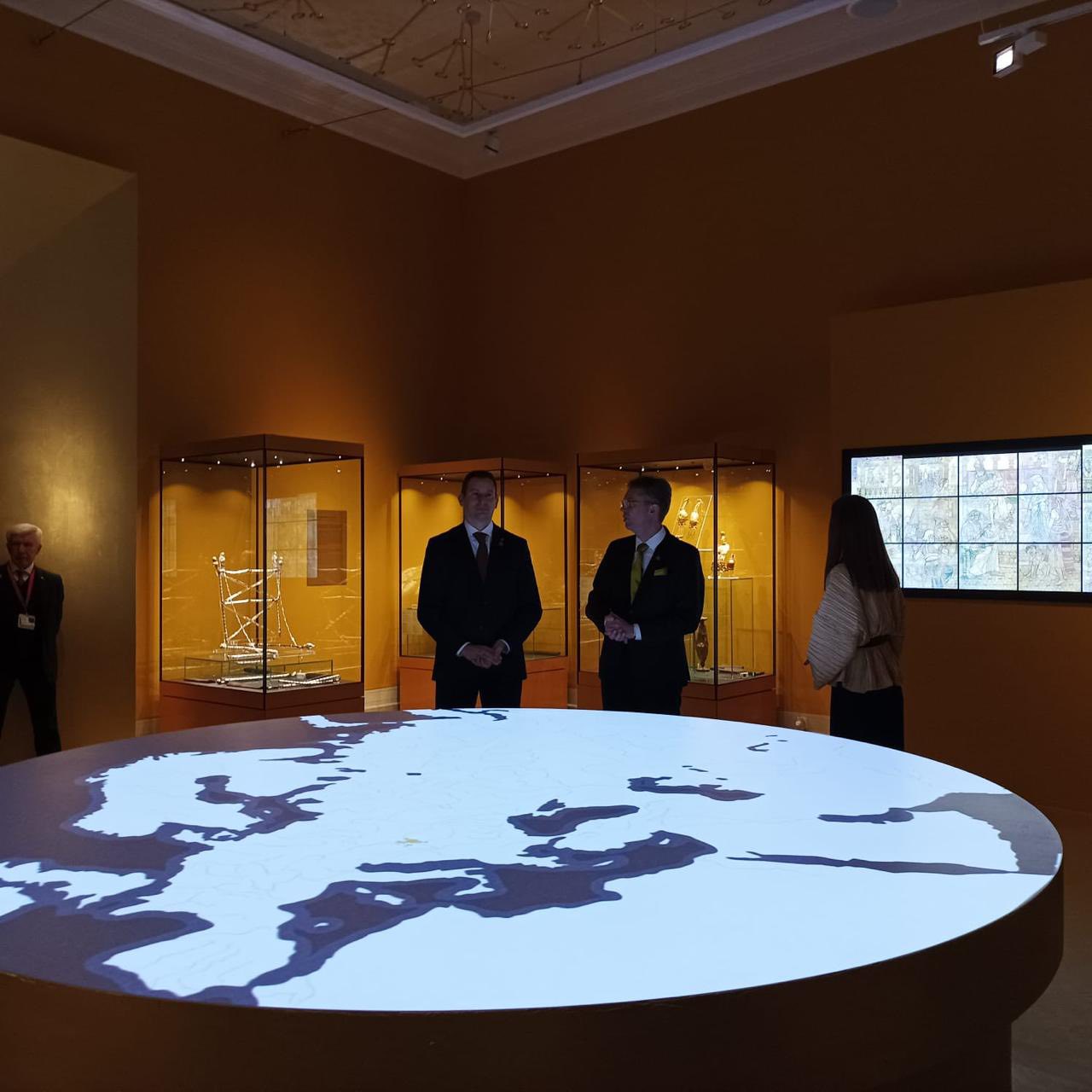 Экспонаты Нацмузея представлены на выставке «Аттила» в Венгрии