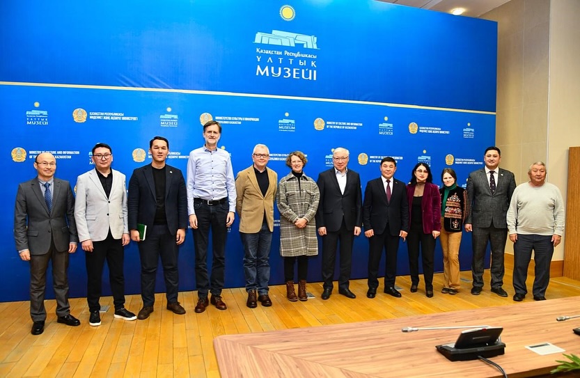 Representatives of the Saxony museum paid a working visit to the National Museum