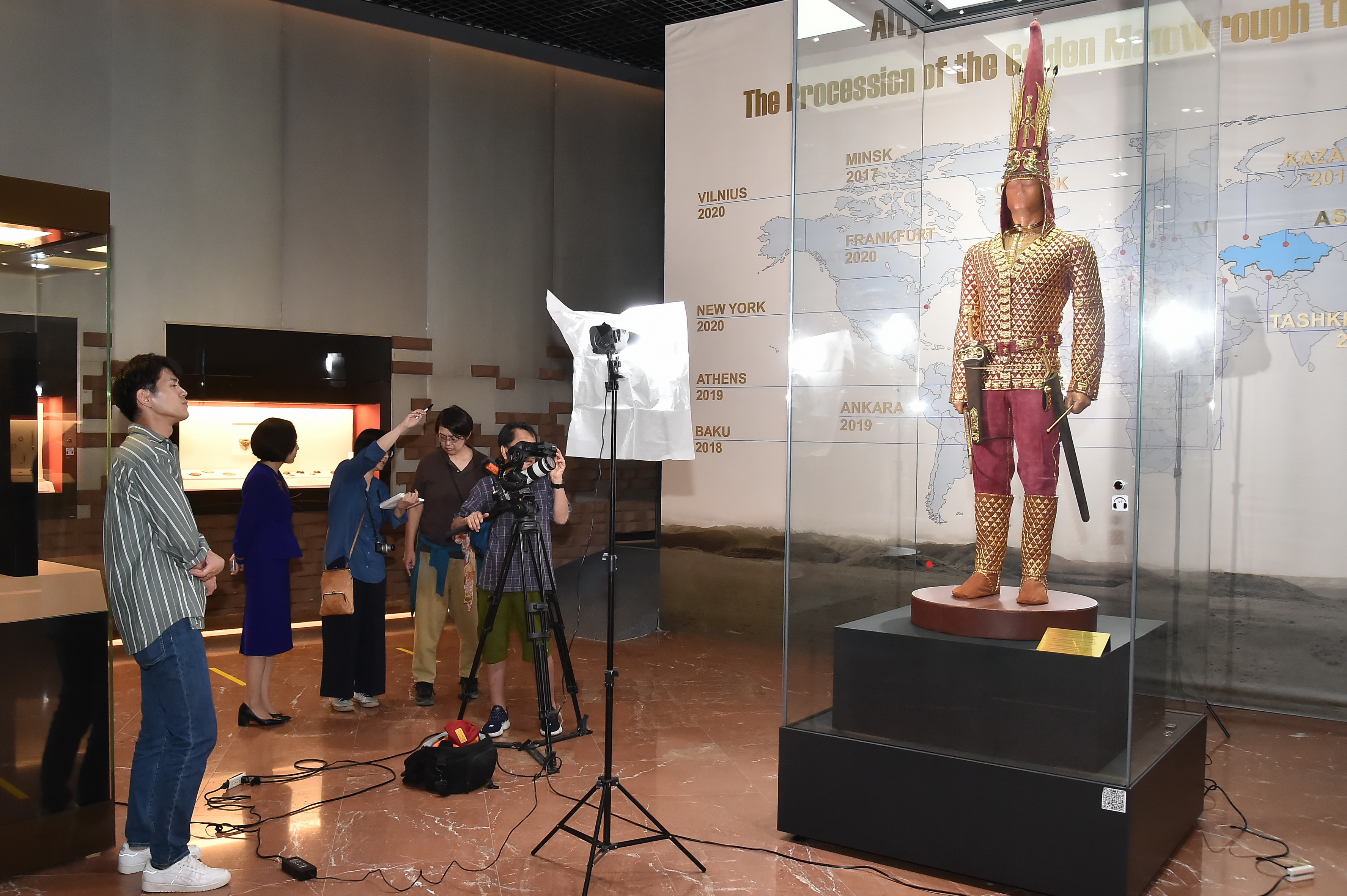 В Национальном музее прошли съемки популярной японской программы