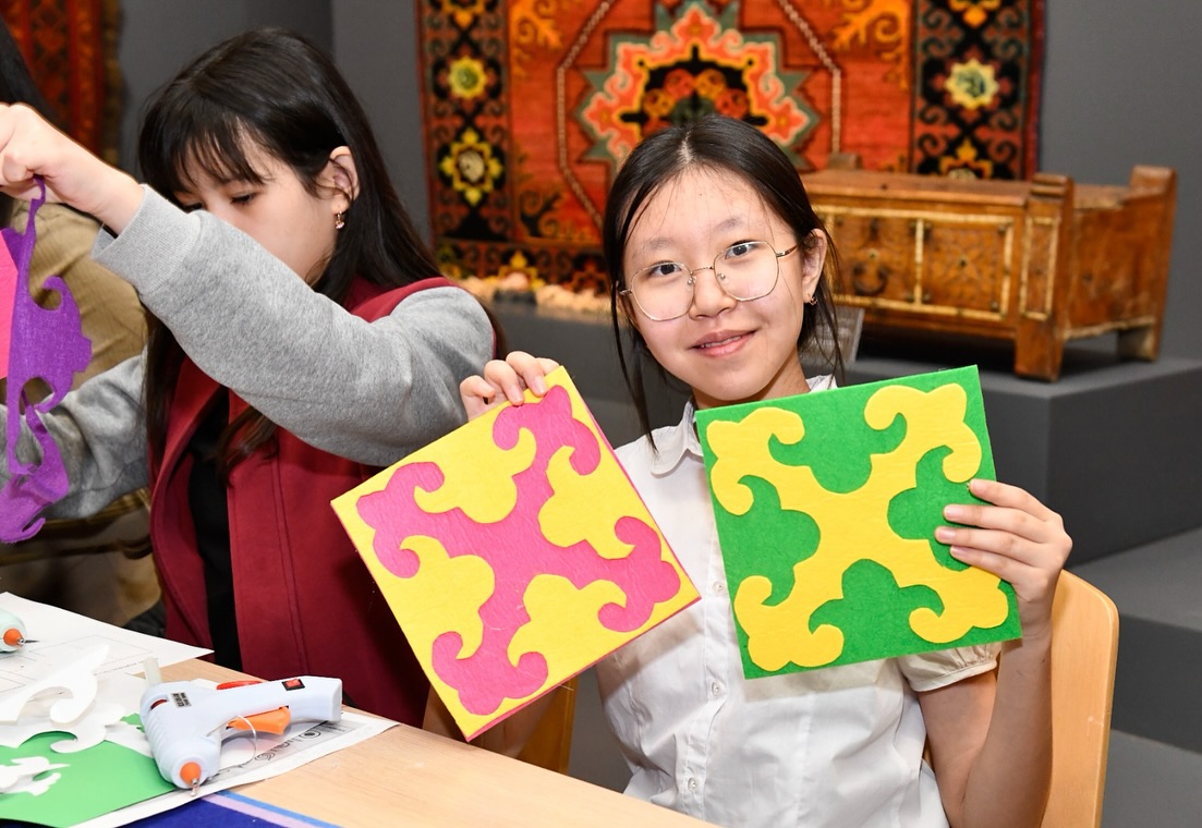 «Өрнек ырғақтары» шеберлік сабағы өтті